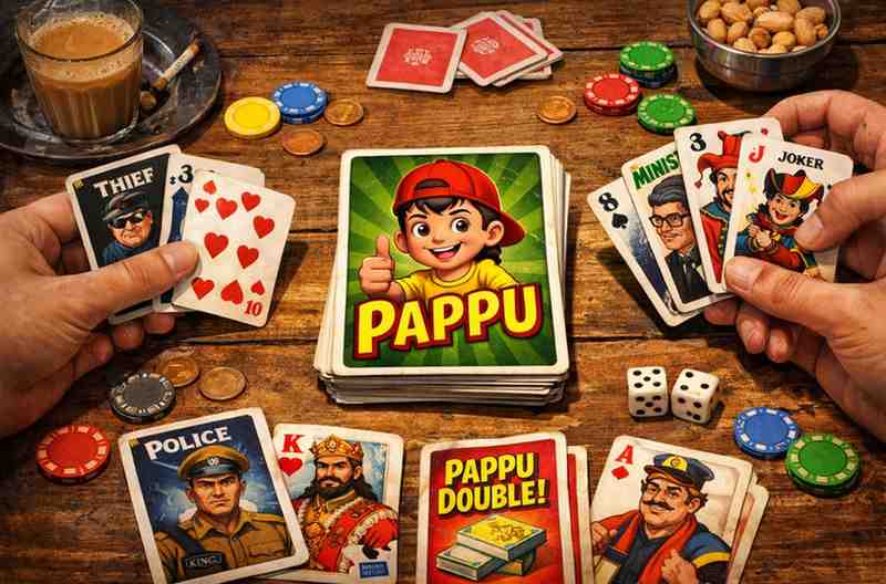 Jogo 36RR Pappu com interface simples e jogabilidade intuitiva na plataforma